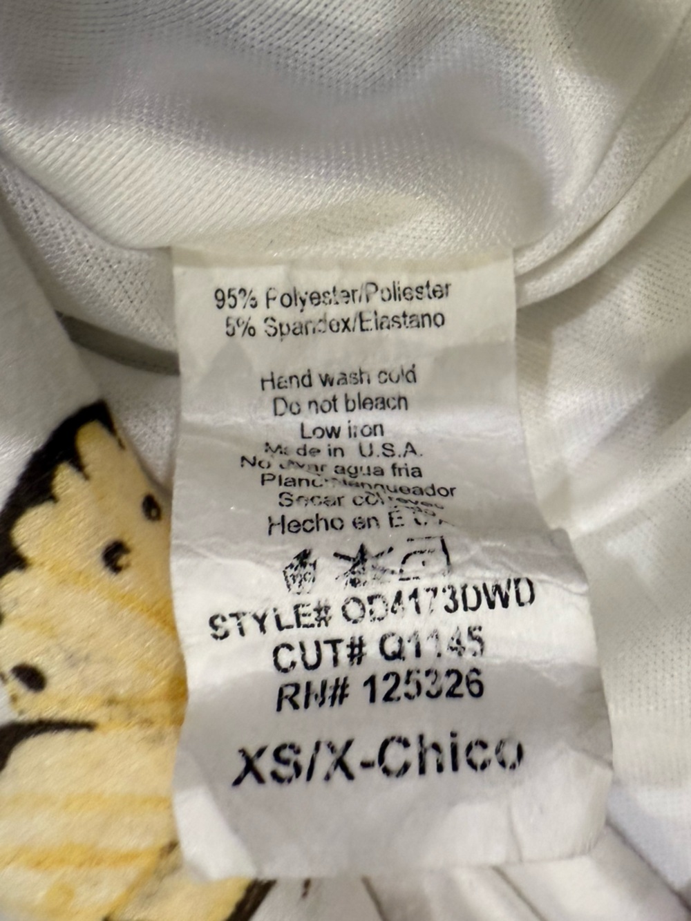 Windsor Butterfly Charm Ruched Mini Dress size XS - Picture 7 of 7